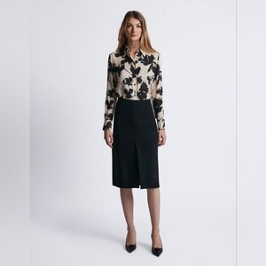 Judith & Charles Black  knee length  skirt